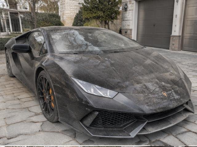 Lamborghini Huracán before Ceramic